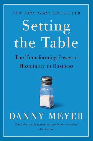 Capa do livro Setting the Table por Danny Meyer / Divulgação