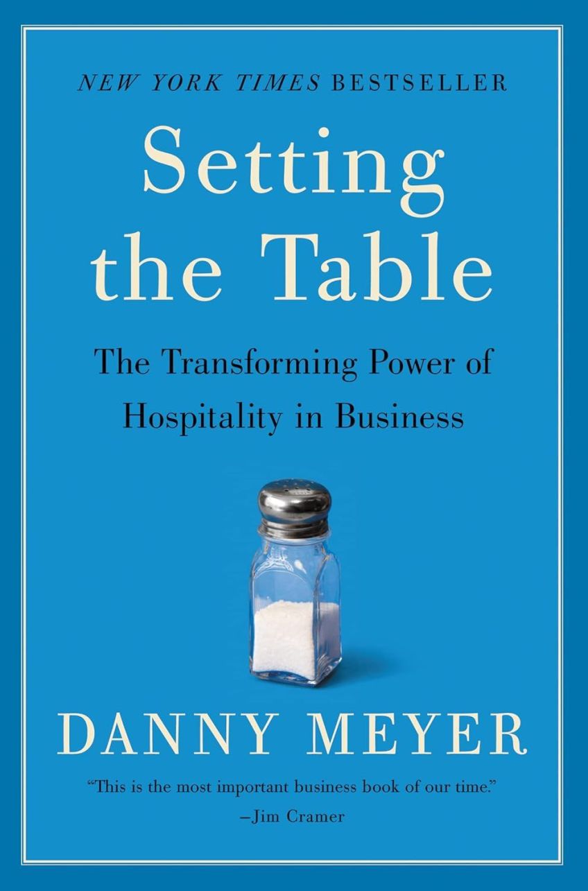 Capa do livro Setting the Table por Danny Meyer / Divulgação