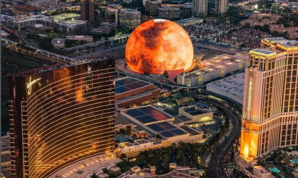 Maior tela de LED do mundo e viagem ao futuro: como é uma experiência na Sphere Las Vegas