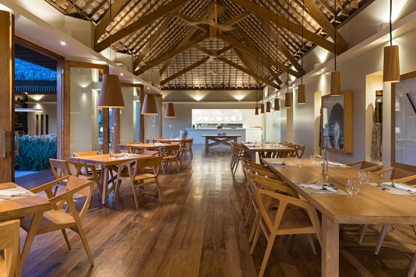 Restaurante do Casana; local é de uso exclusivo dos hóspedes / Rodrigo Azevedo