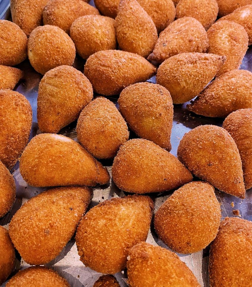 Coxinha da Guarani vem em tamanho menor do que o padrão / Divulgação
