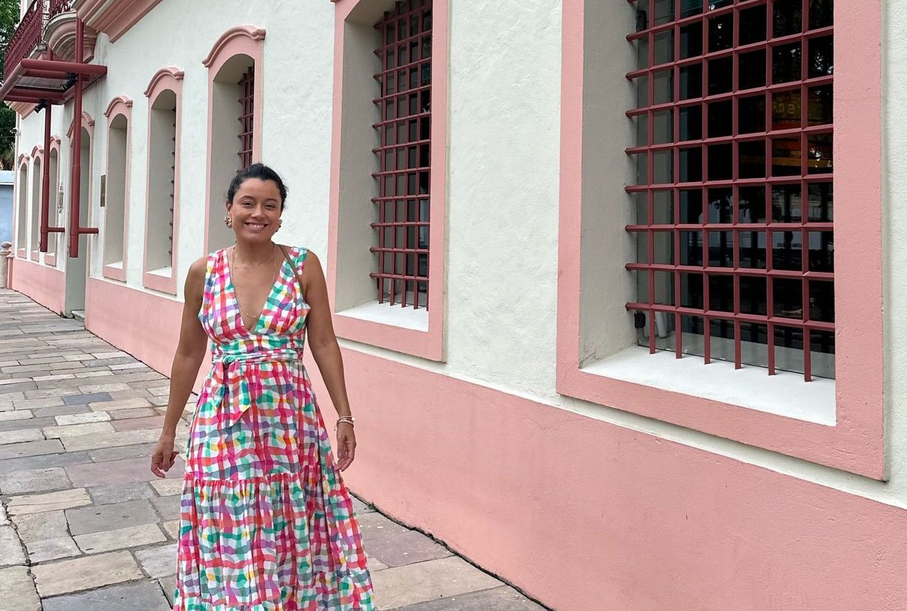 Daniela Filomeno no Atrium Quinta de Pedras, em Belém