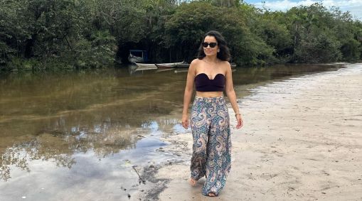 Daniela Filomeno em Alter do Chão