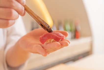 No Kanoe a grande estrela é o shari (arroz do sushi) que mostra sua evolução ao longo do jantar