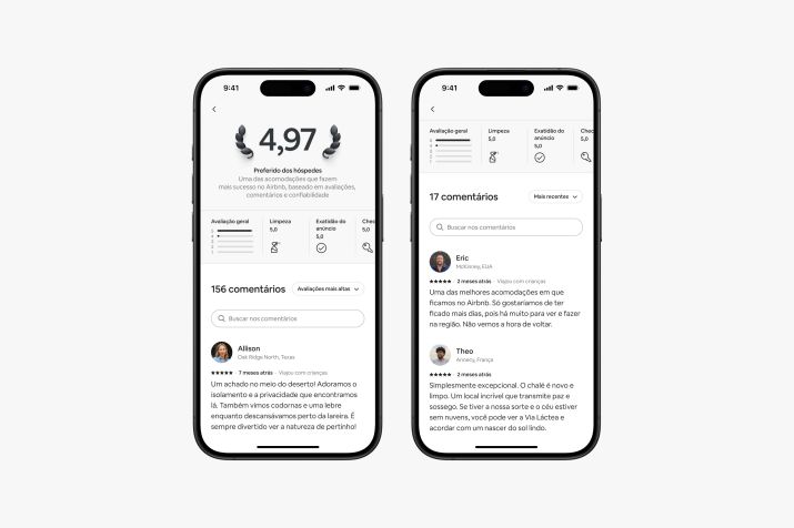 Seção de avaliações e comentários foi repaginada com direito a novos recursos / Divulgação