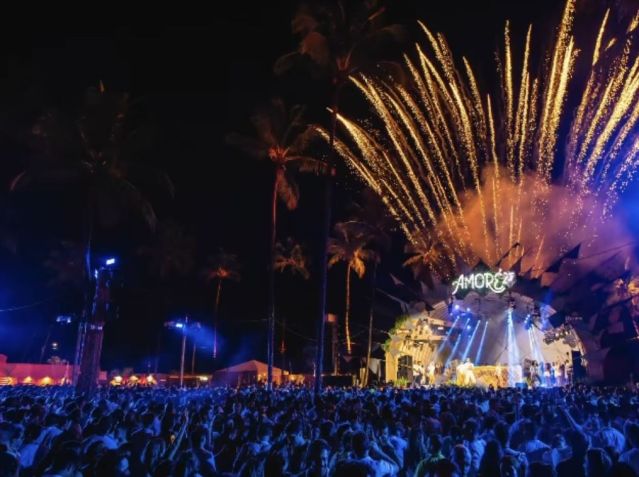 Réveillon Amoré acontece na Praia de Maracaípe, no Balneário de Porto de Galinhas, em Pernambuco / Reprodução Instagram