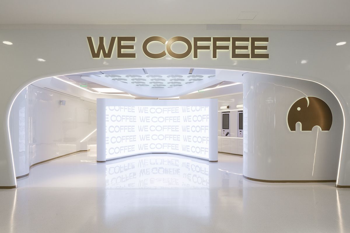 Fachada da nova We Coffee Morumbi / @scarpa_andre