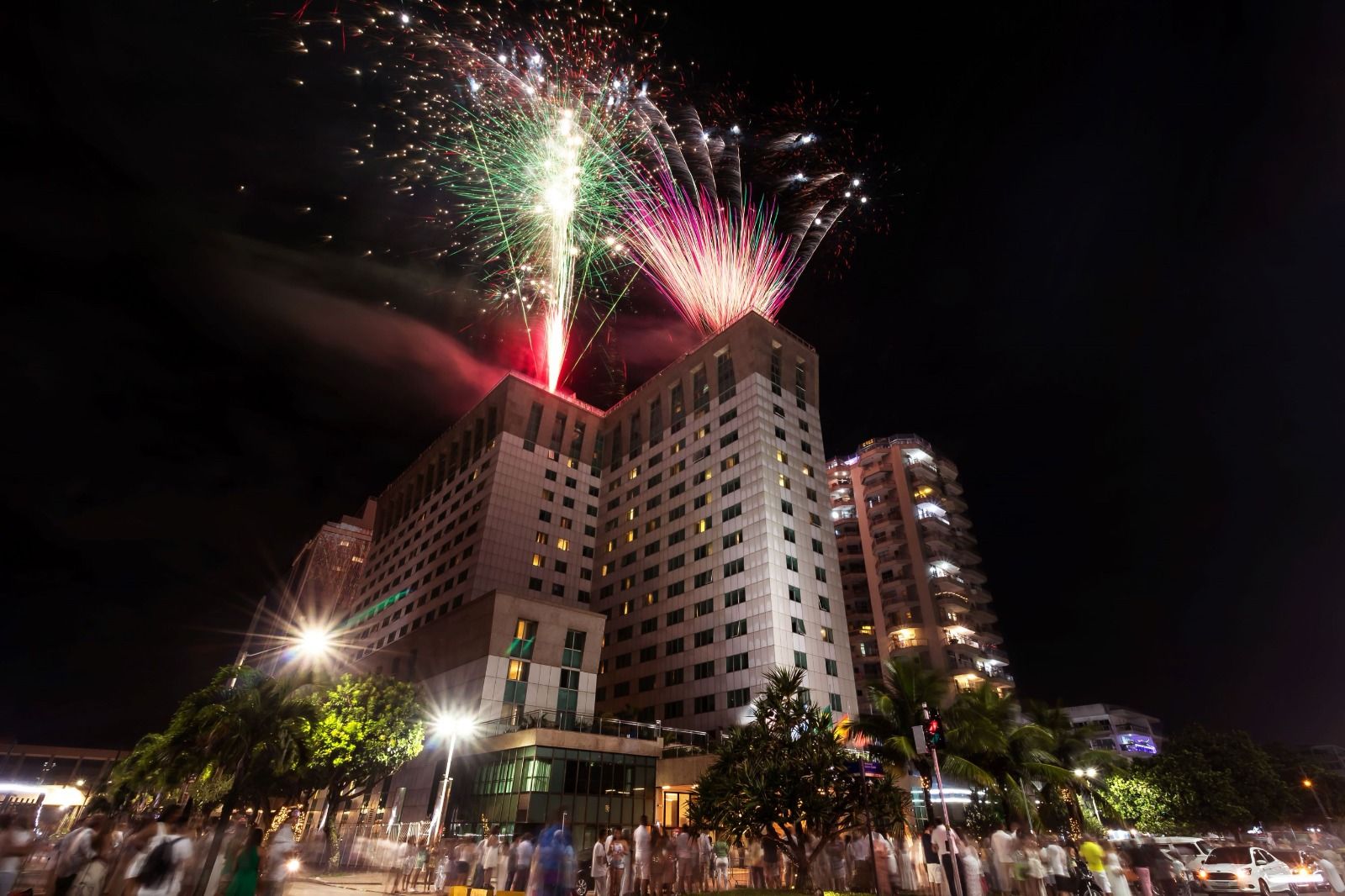 Unidades do Windsor na Barra terão queimas de fogos exclusivas de suas coberturas para o réveillon de 2024 / Alex Souto