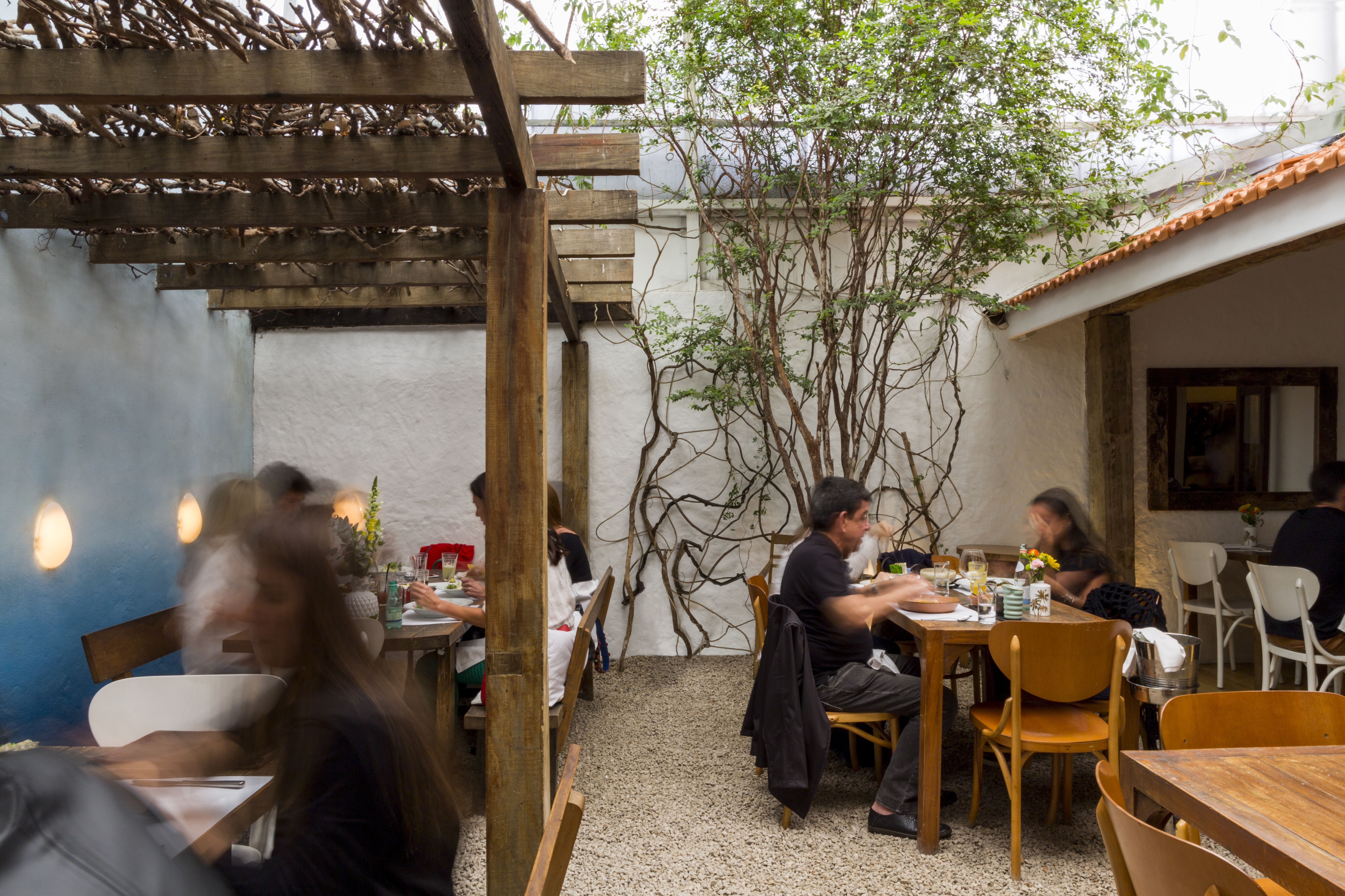 Ambiente do Maní, restaurante de Helena Rizzo na região dos Jardins, em São Paulo