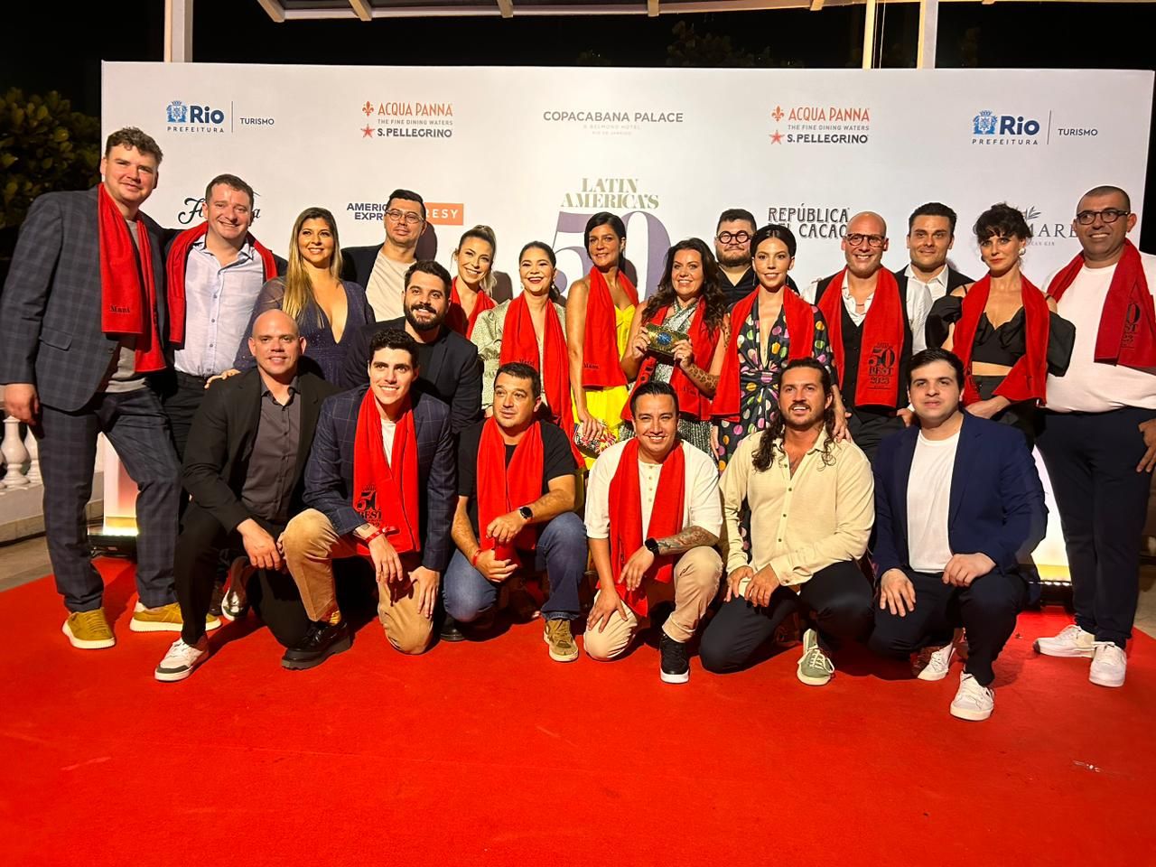 Time de chefs brasileiros no Latin America's 50 Best Restaurants 2023