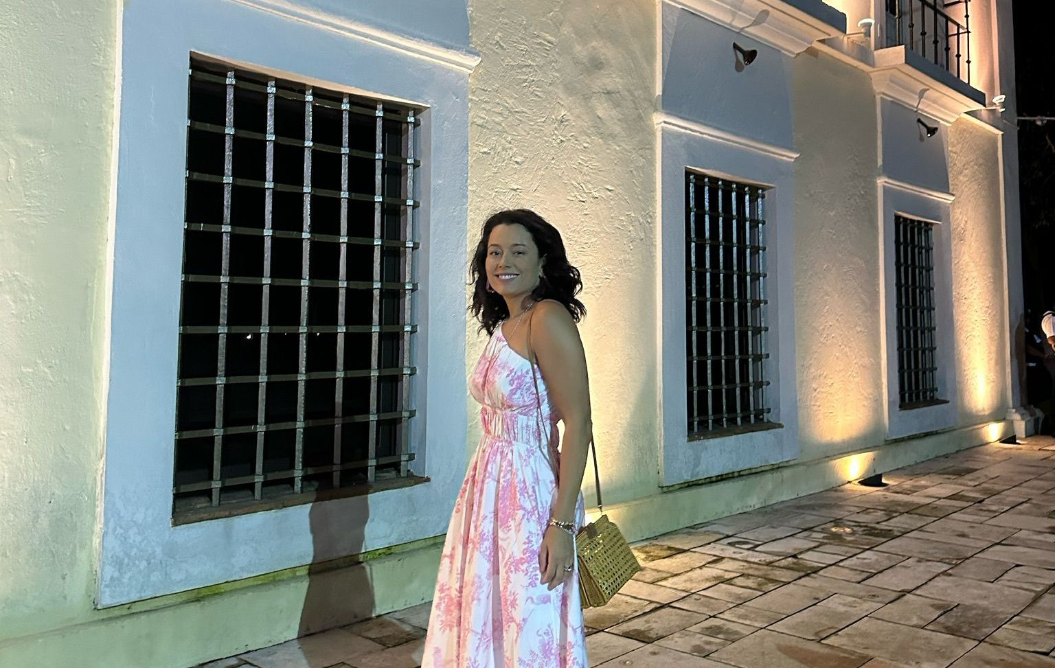 Daniela Filomeno na Casa das Onze Janelas, em Belém