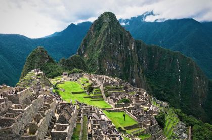 Machu Pichu, uma das mais visitadas cidades do Peru