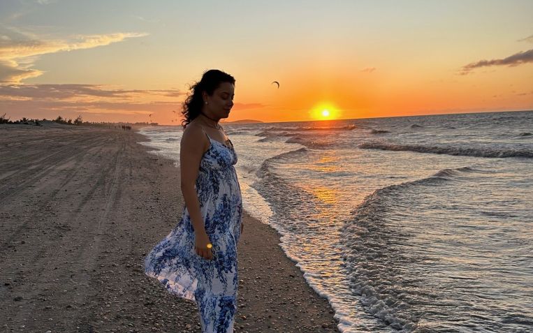 Daniela Filomeno curte pôr do sol pelas redondezas de Jericoacoara / CNN Viagem & Gastronomia