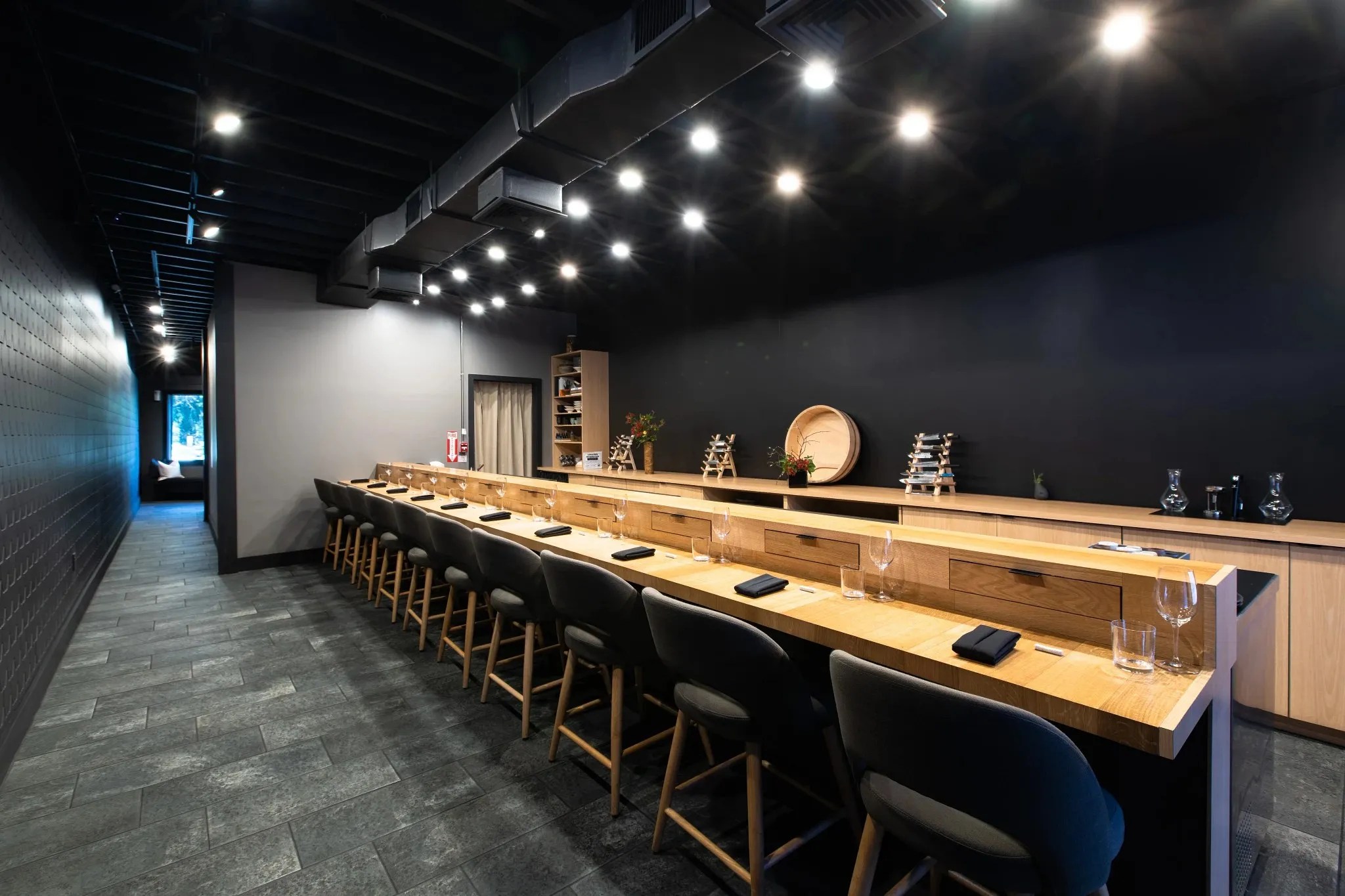 Balcão de 10 lugares do Soseki, omakase em Orlando