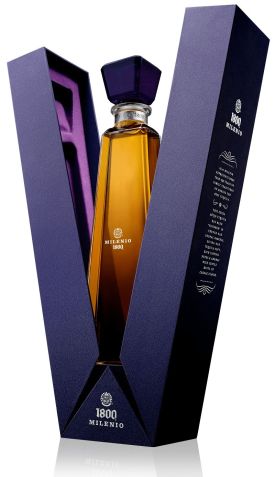 Garrafa da 1800® Milenio, a tequila mais cara do Brasil / Divulgação