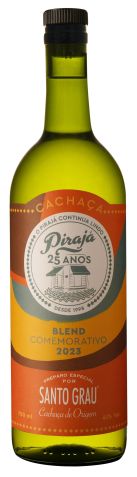 Cachaça comemorativa dos 25 anos do Pirajá / Divulgação