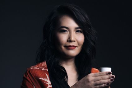 A sommelière Yasmin Yonashiro
