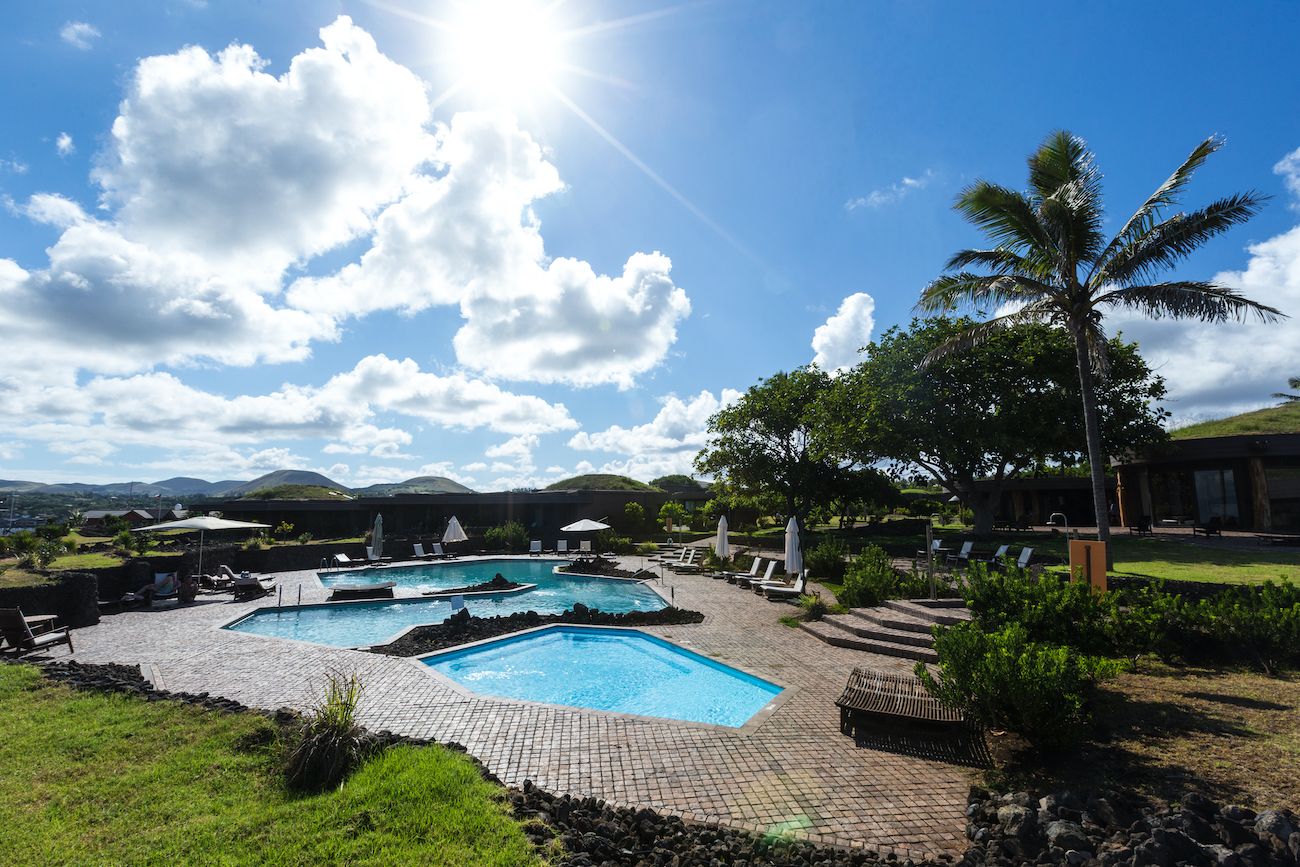 Nayara Hangaroa, na Ilha de Páscoa, faz parte da coleção Nayara Resorts / Divulgação