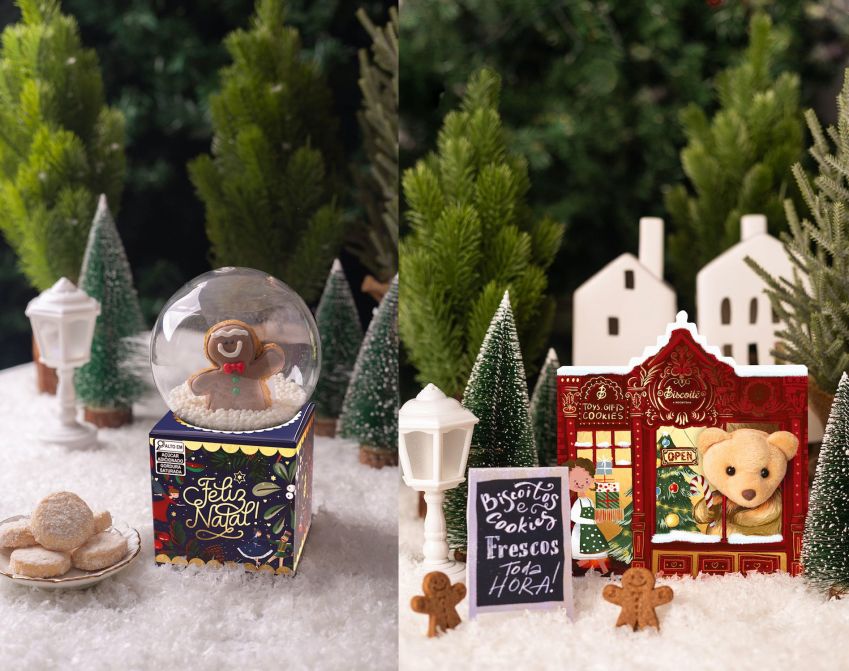 Biscoitê tem linha com mais de 20 itens especiais para o Natal / Divulgação