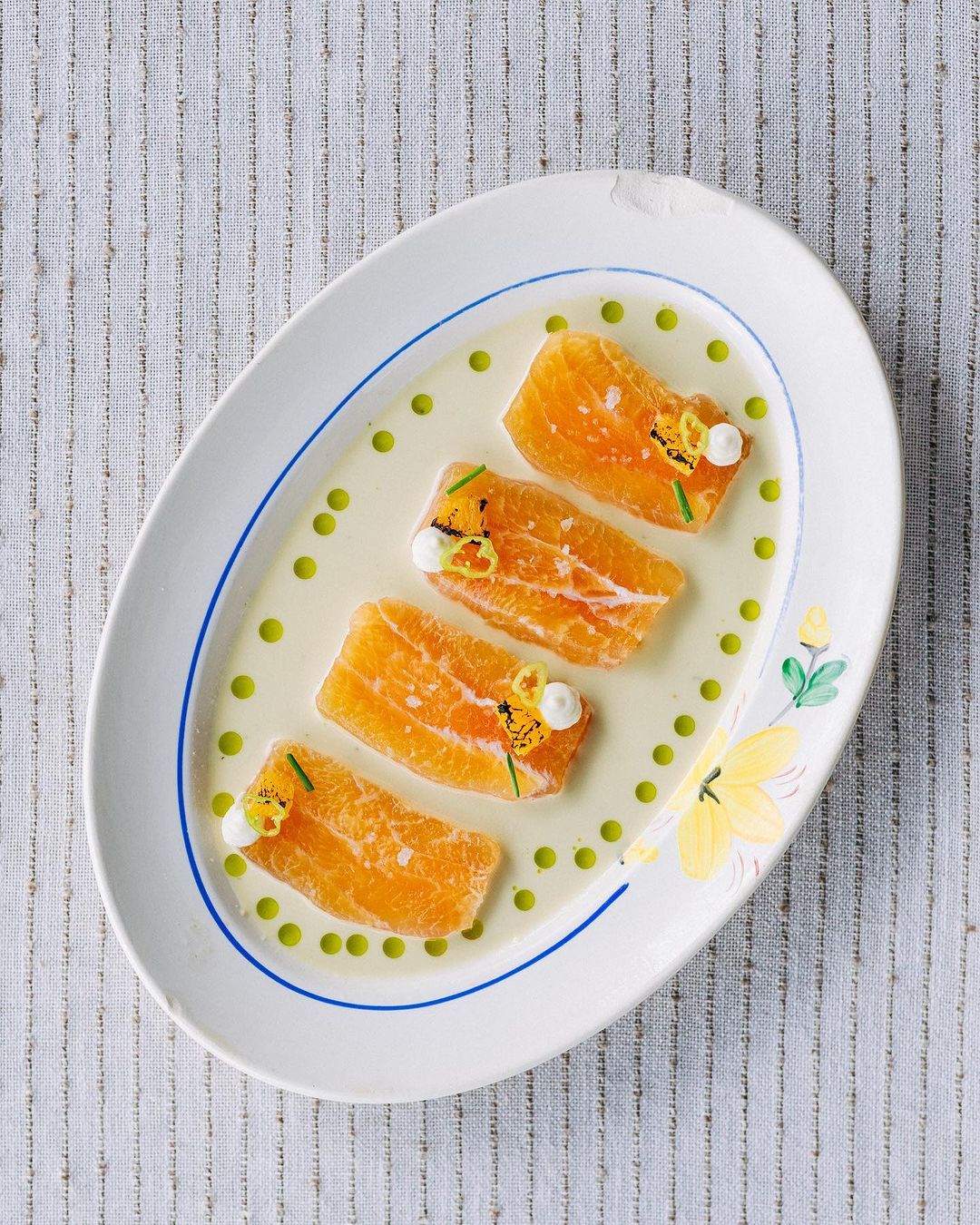 Crudo de Surubim com leite de onça / Daniel Iglesias
