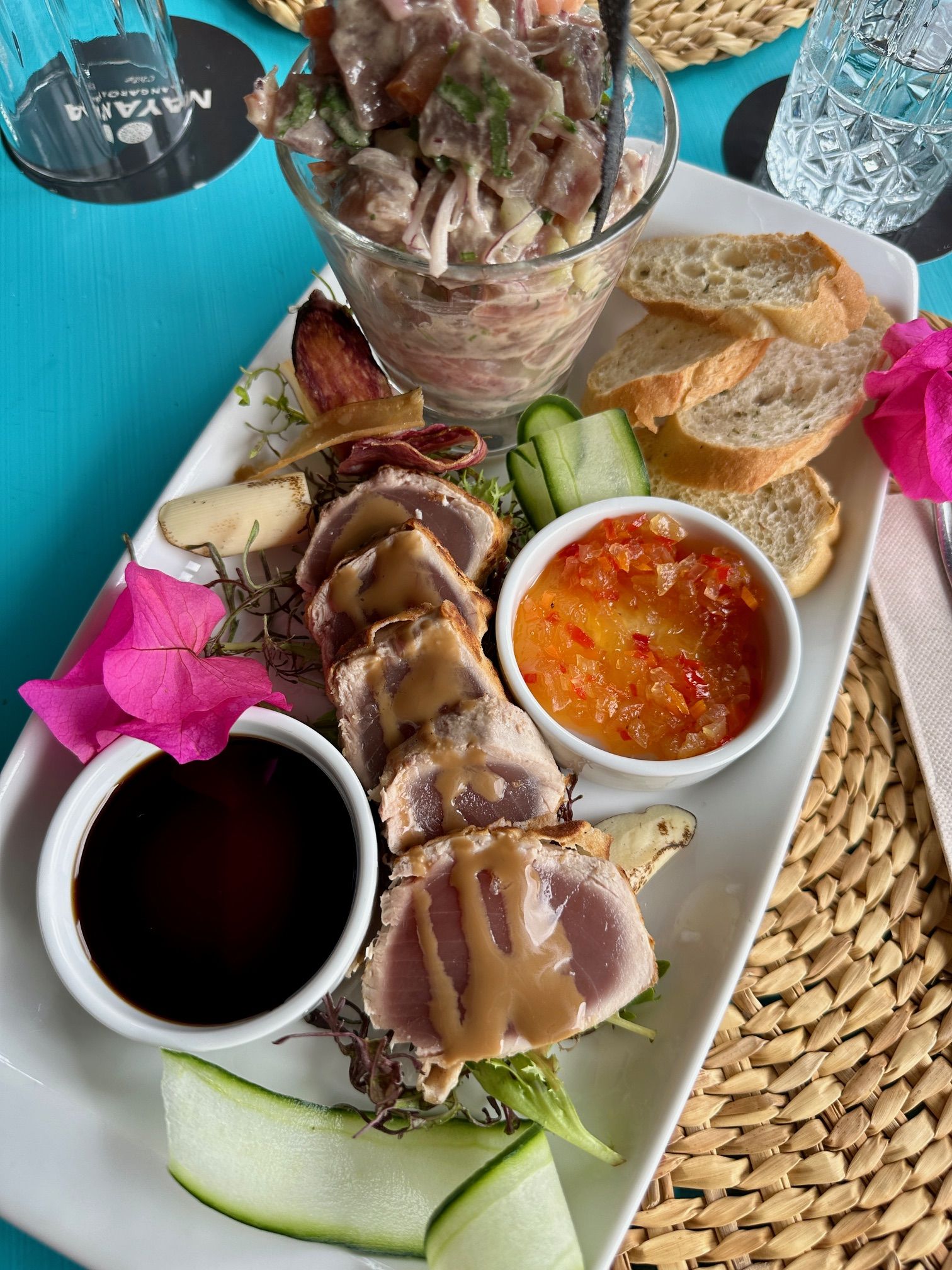 O atum é um peixe bem comum da Ilha de Páscoa e figurinha constante dos menus / Tina Bini