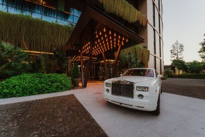 Rolls-Royce usado pelo hotel The Reserve na Ilha da Madeira
