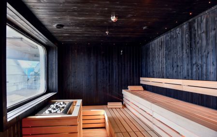 Sauna seca do navio SH Diana