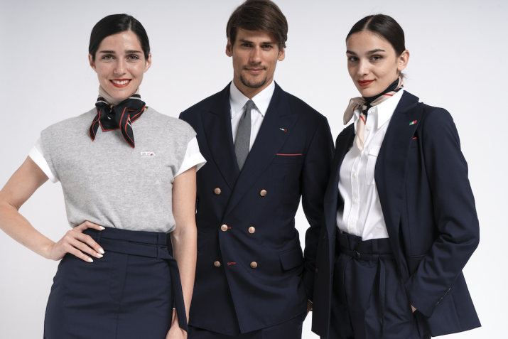 Uniformes da ITA são assinados pelo estilista Brunello Cucinelli / Divulgação