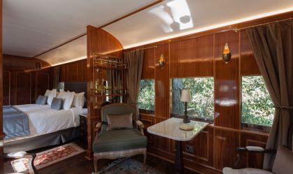 Hotel em Campos do Jordão inaugura suíte ferroviária inspirada no Expresso do Oriente