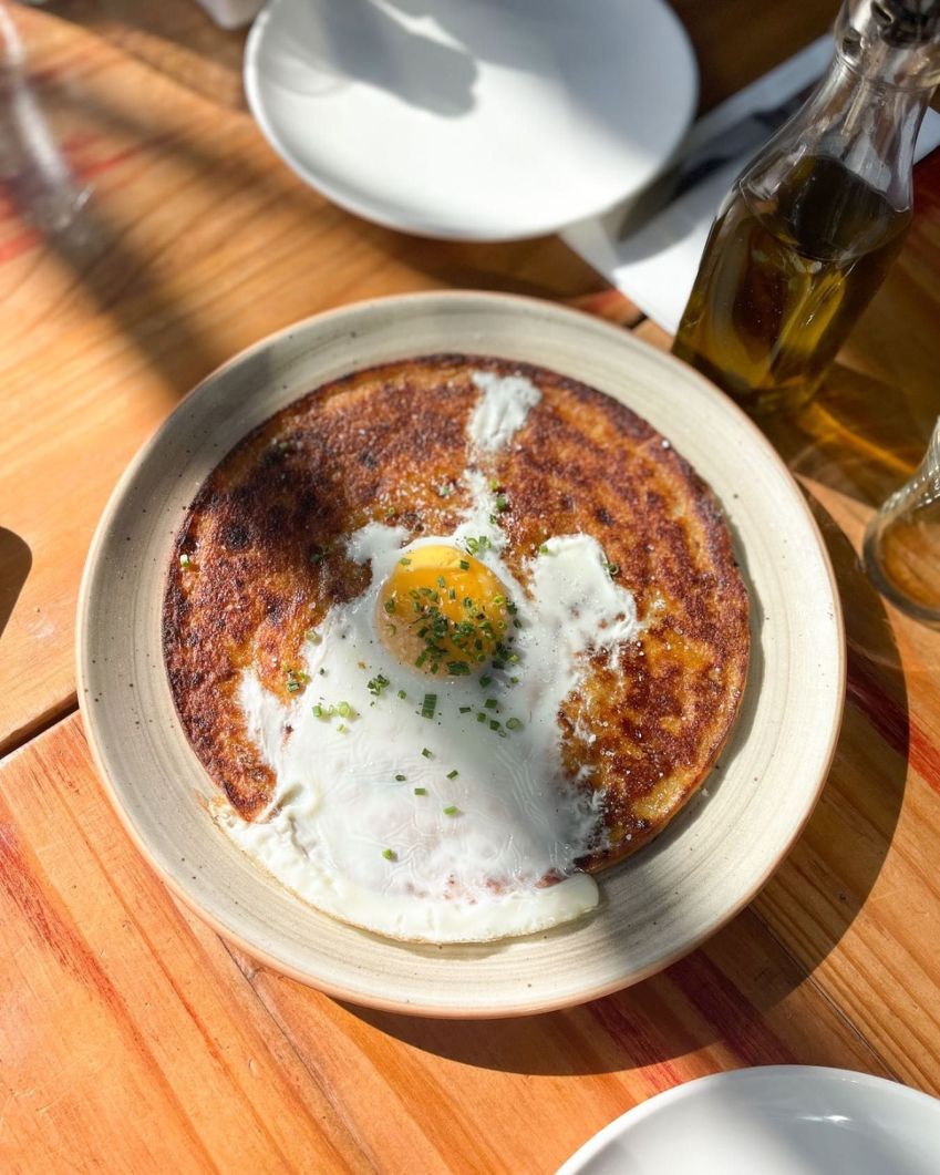 Fainá da Atrevida Pizzeria, em Punta del Este / Divulgação/Atrevida Pizzeria