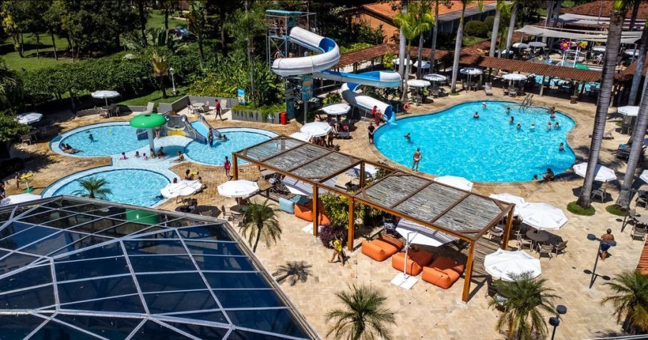 Área molhada do Hotel Fazenda Mazzaropi / Reprodução/Instagram