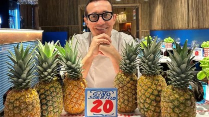 Gino Sorbillo causou tumulto na Itália com sua pizza de abacaxi