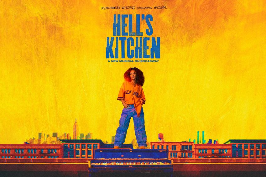 Cartaz de Hell's Kitchen, com músicas e letras da cantora Alicia Keys / Divulgação