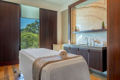 Sala de tratamento Spa JW Marriott São Paulo