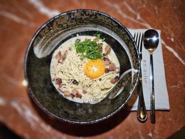 noodles à carbonara