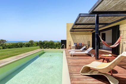 Uma das suítes com piscinas do Verdura Resort, hotel de bandeira Rocco Forte na Sicília