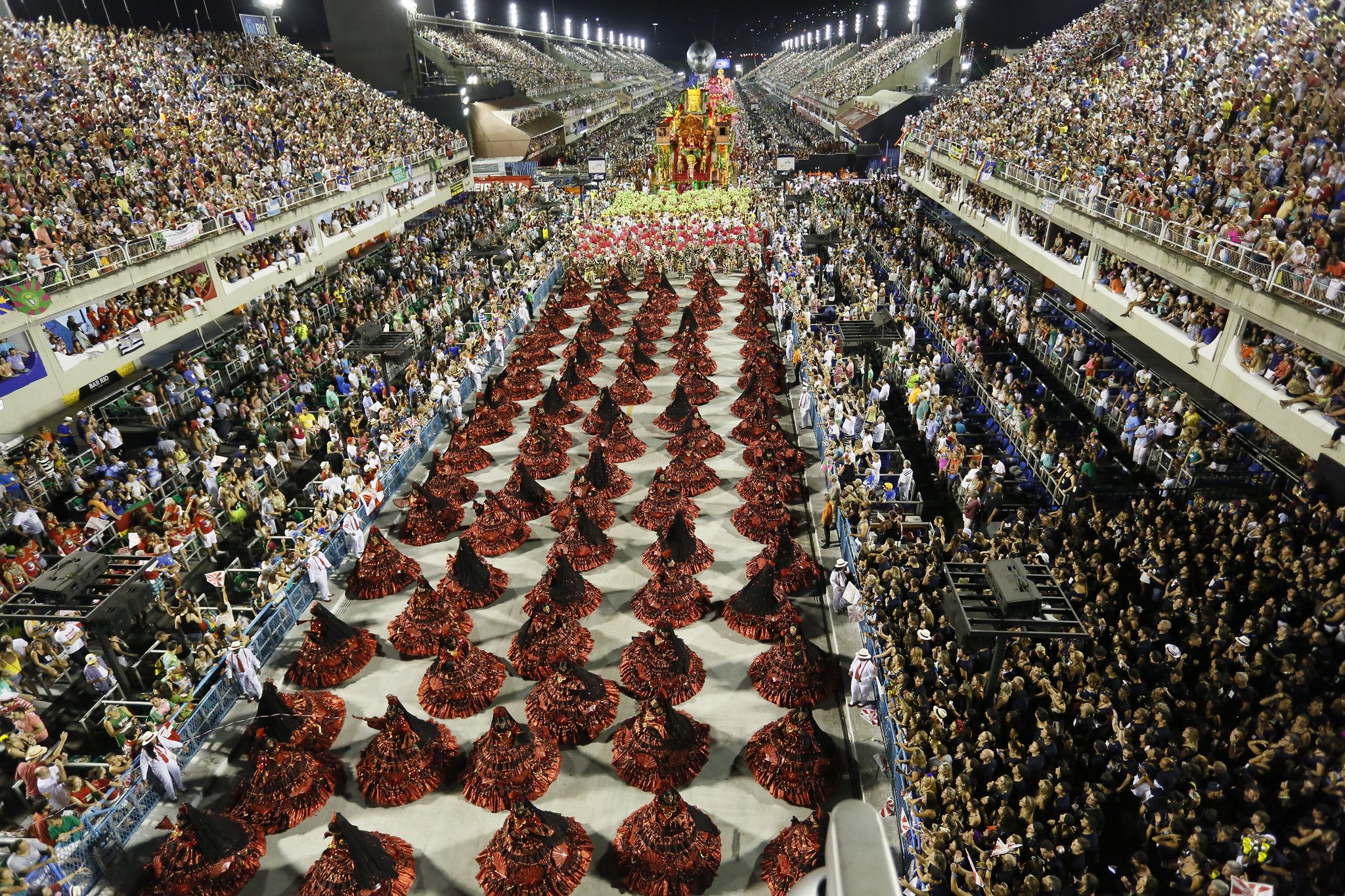 Desfile da Salgueiro na Sapucaí no Carnaval de 2016