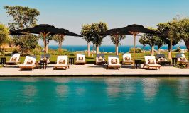 Beach Club da Finca Cortesin, propriedade a poucos metros do Mediterrâneo