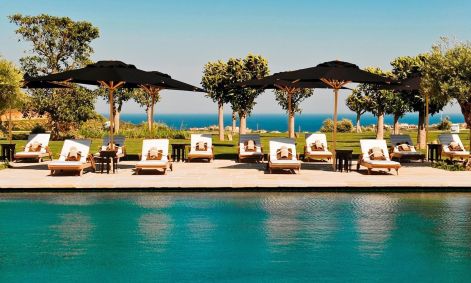 Beach Club da Finca Cortesin, propriedade a poucos metros do Mediterrâneo
