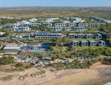 Vista aérea do Martinhal Sagres Beach Family Resort