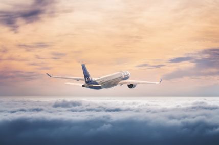 Avião da Scandinavian Airlines