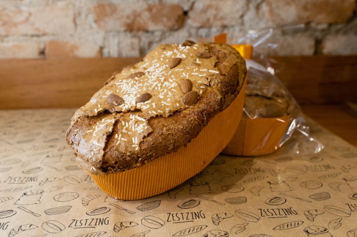 Colomba da ZestZing com recheio de laranjas confitadas / Michele Minerbo