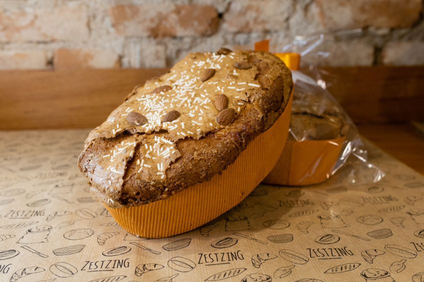 Colomba da ZestZing com recheio de laranjas confitadas / Michele Minerbo