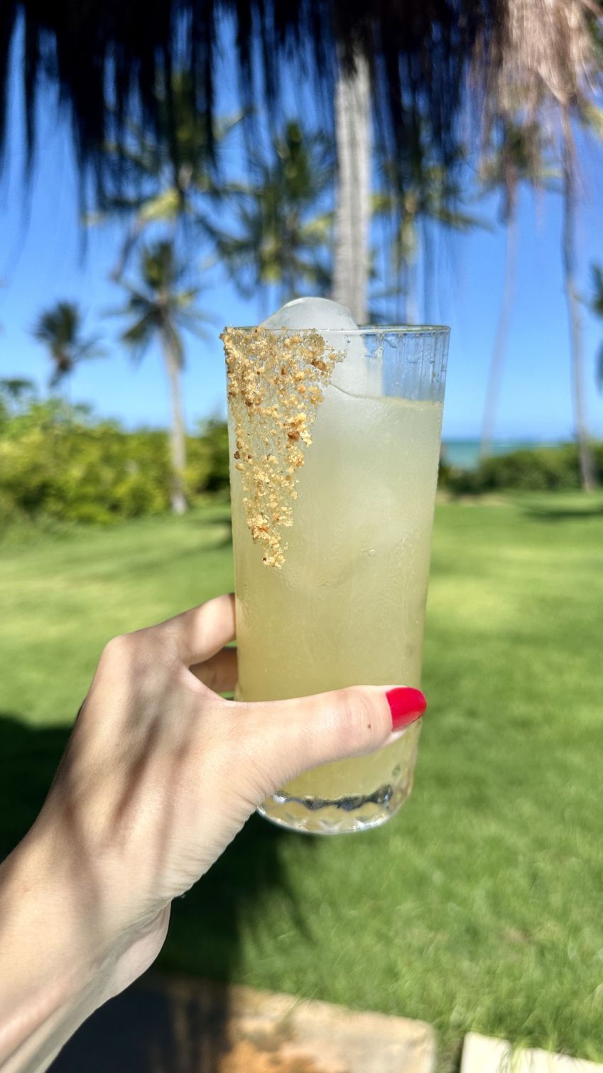 Drinque "Beijo Salgado", criação da especialista Isadora Fornari / Tina Bini