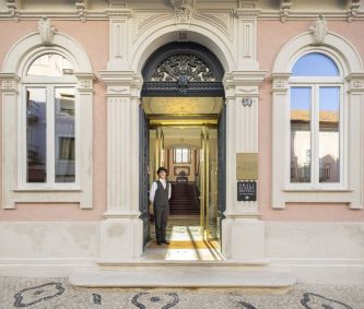 Fachada do Hotel MS Collection Aveiro