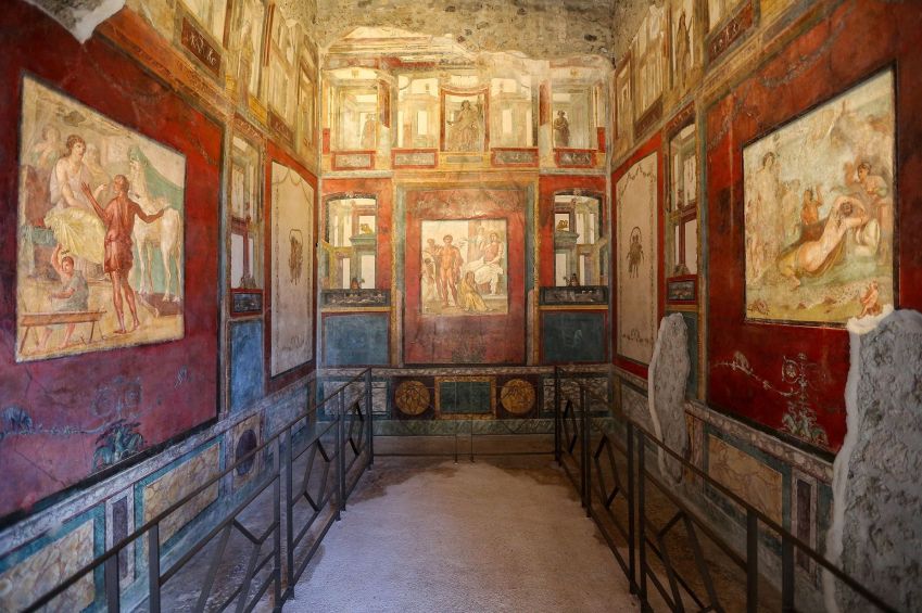 Muitos dos tesouros de Pompeia foram transformados em um estado de preservação perfeita. / Marco Cantile/LightRocket/Getty Images via CNN Newsource