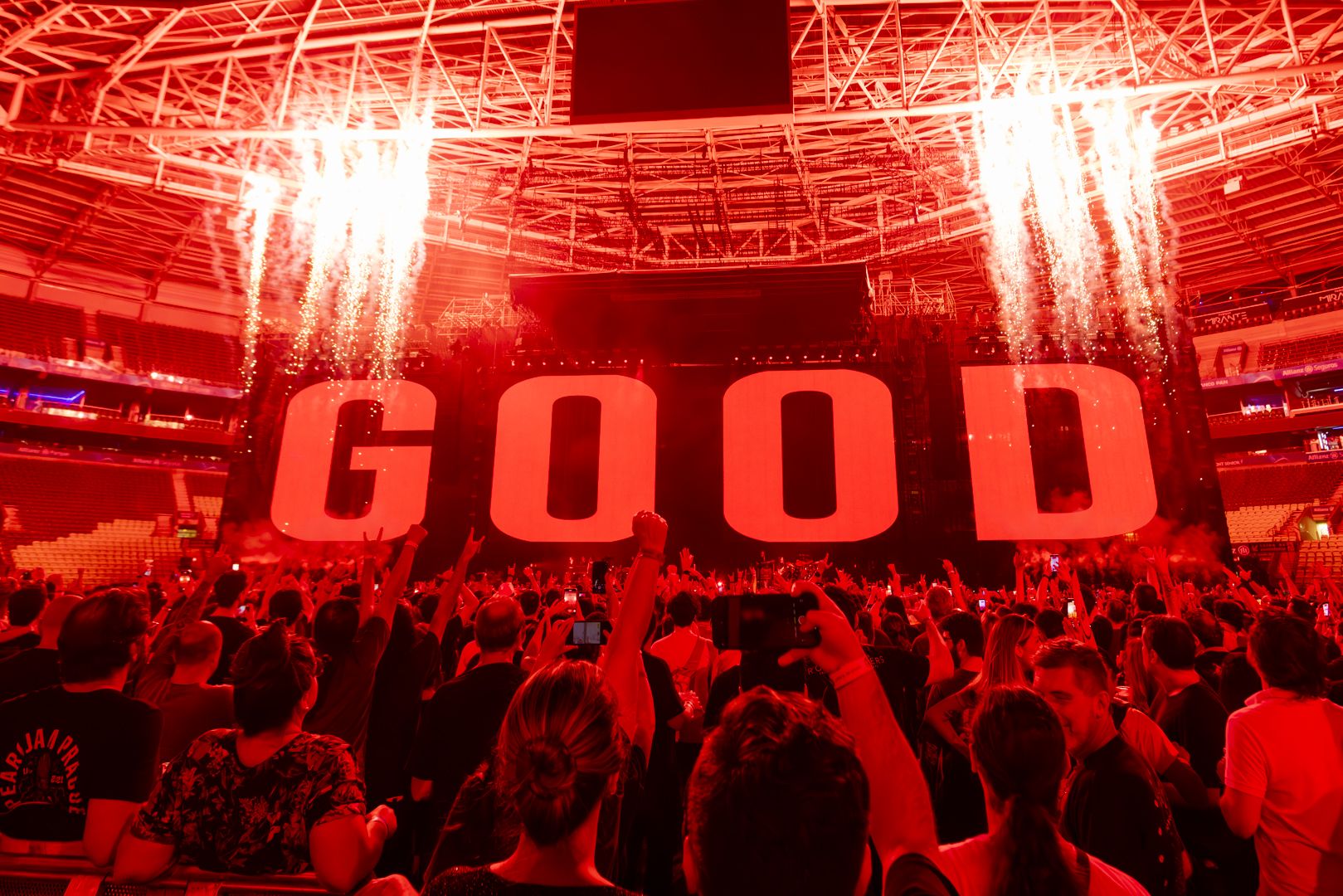 Show do Roger Waters, no Allianz Parque. Em 2023, estádio recebeu 39 apresentações entre artistas nacionais e internacionais / marcos hermes
