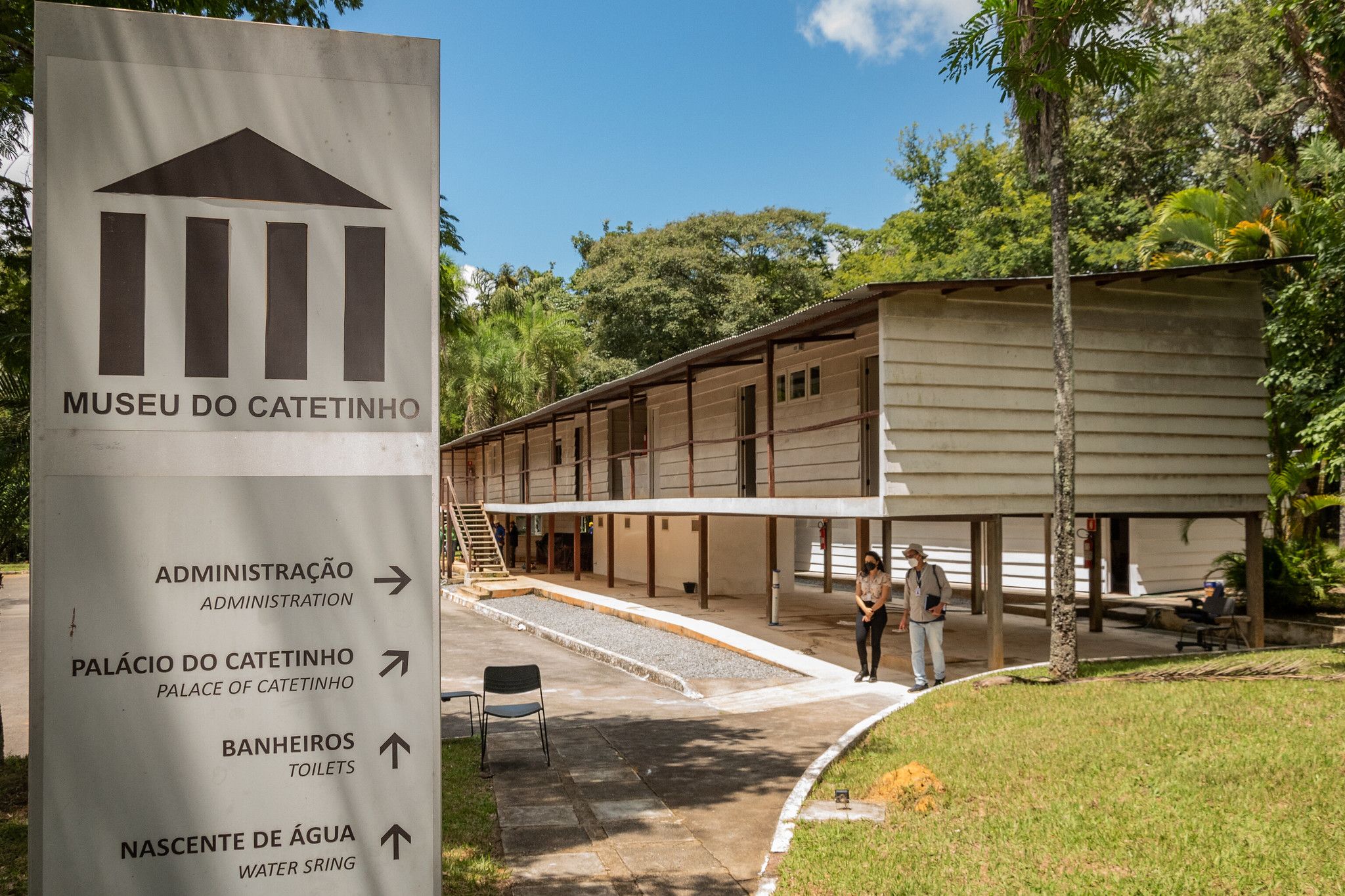 Museu do Catetinho funcionou como base para JK nos primórdios de Brasília / Divulgação/Secec-DF