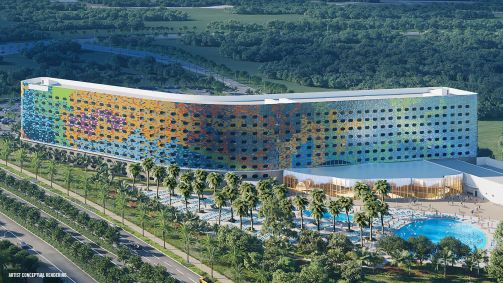 Imagem conceitual do Universal Stella Nova Resort