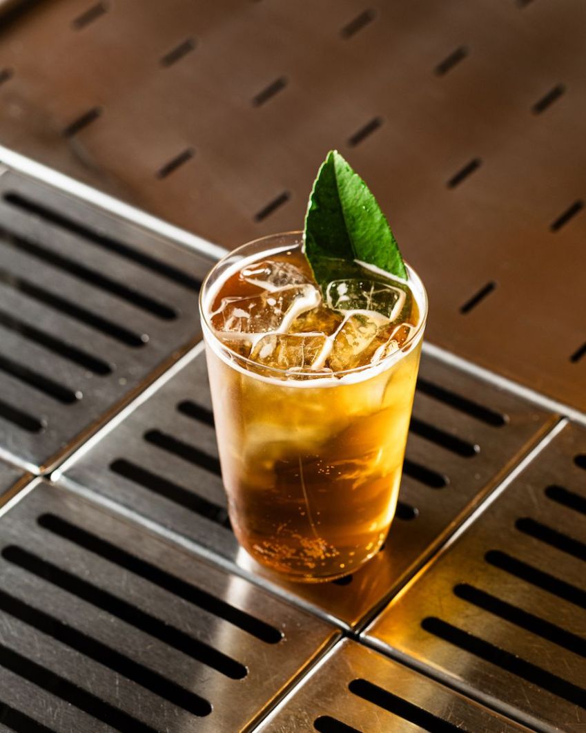 Drinque Coolest Ice Tea, criado especialmente para o evento / Danilo Rodrigues